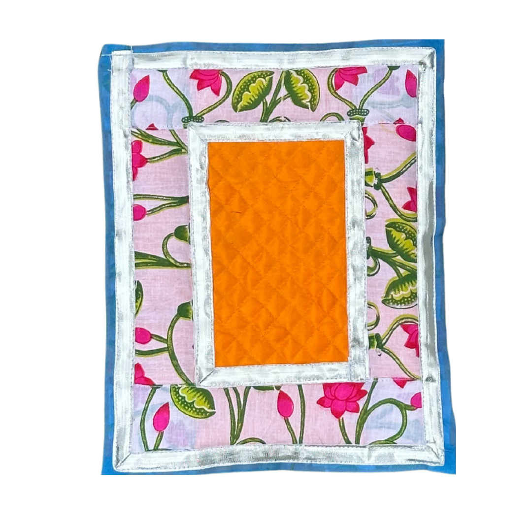 Laddu Gopal Aasan Set – Floral Design (Pack of 3)
