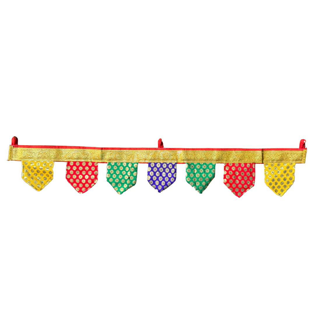Colorful Dot Toran - Festive Door Hanging