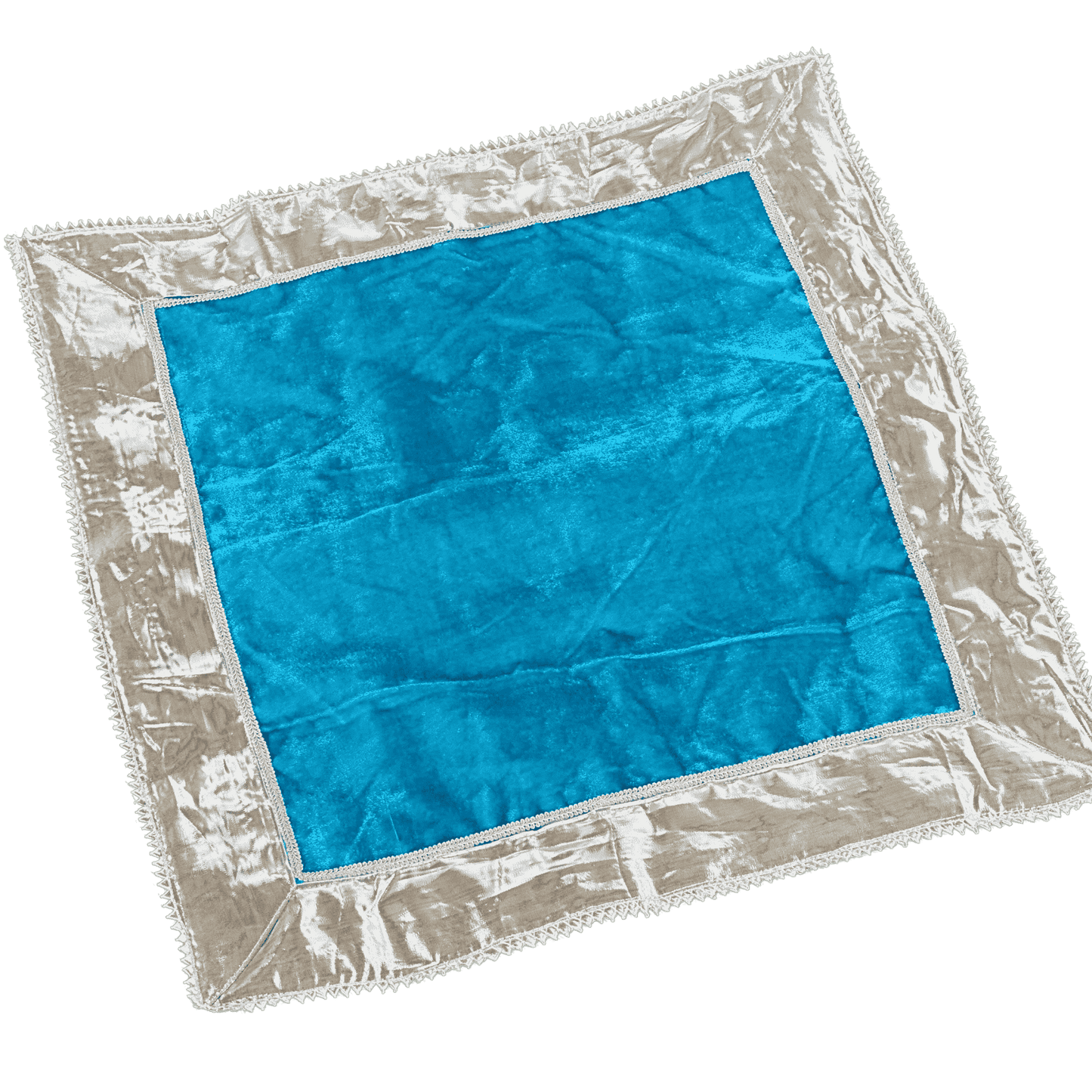 Velvet & Silver Decorative Aasan/Ma