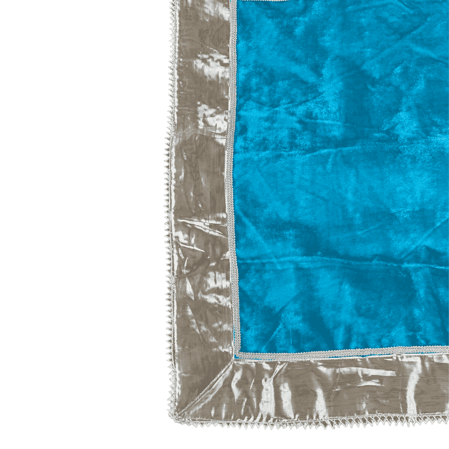 Velvet & Silver Decorative Aasan/Ma