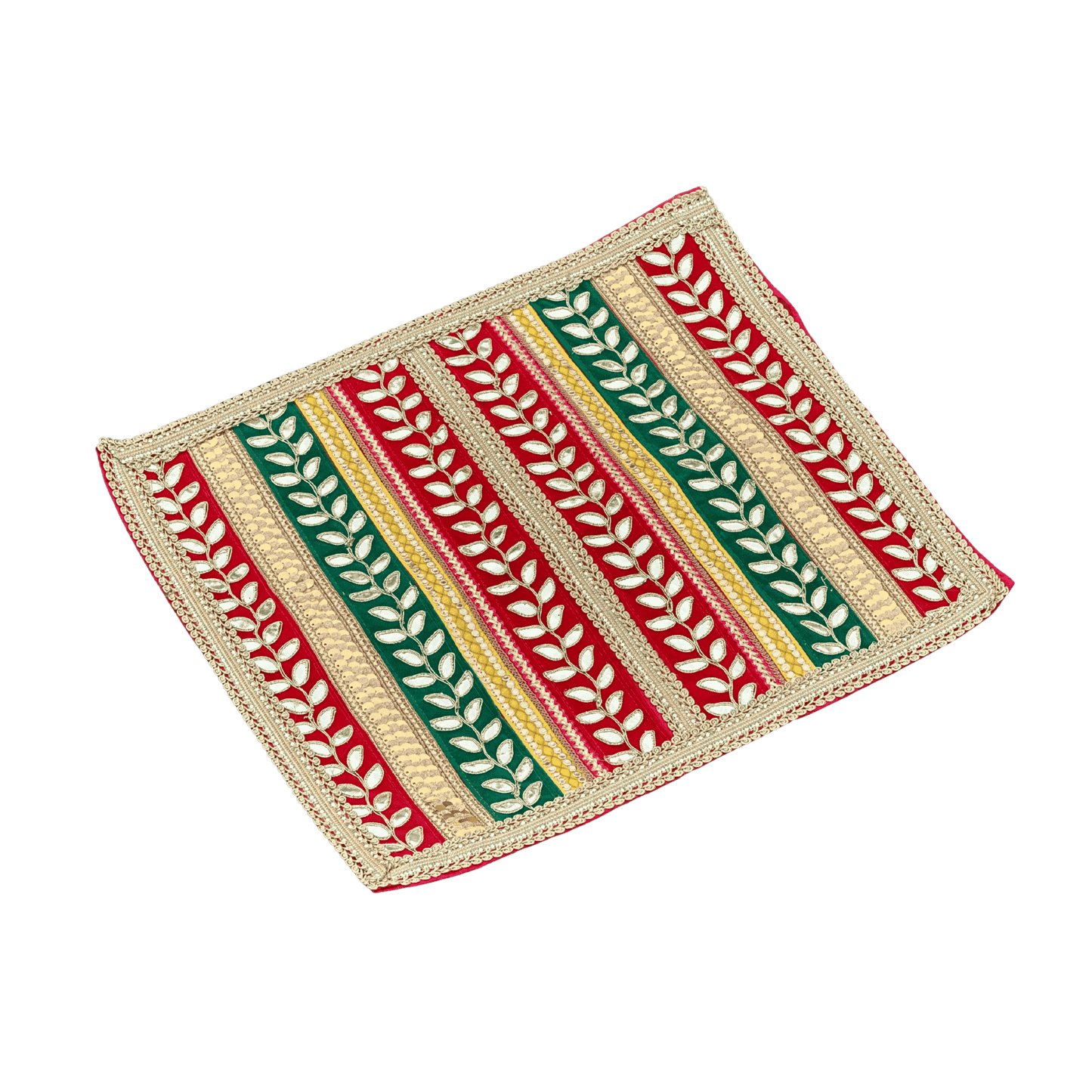 Colorful Embroidered Aasan/Mat