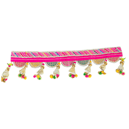 Multi-Color Toran | Yellow Door Valance | Indian Festive Bandhanwar