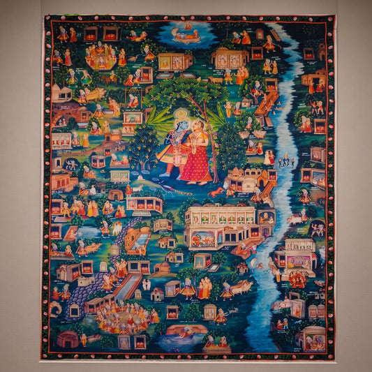 Krishna Leela pichwai painting