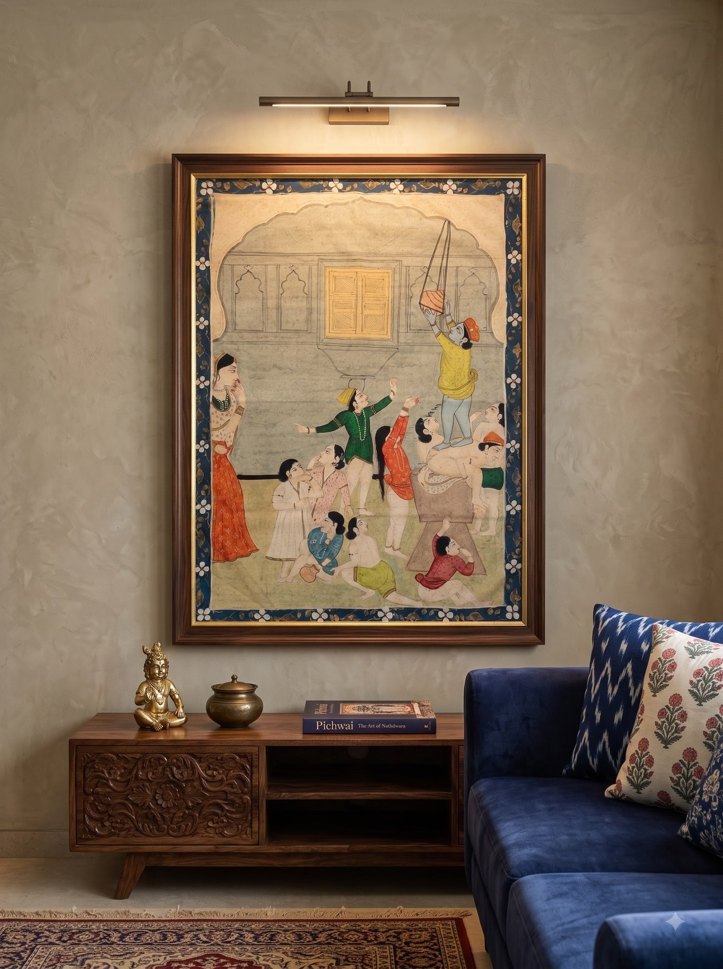 Makhan chori Pichwai Painting