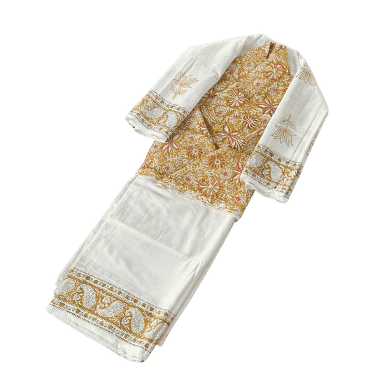 Men's Dhoti, Bagalbandi & Uparna Set