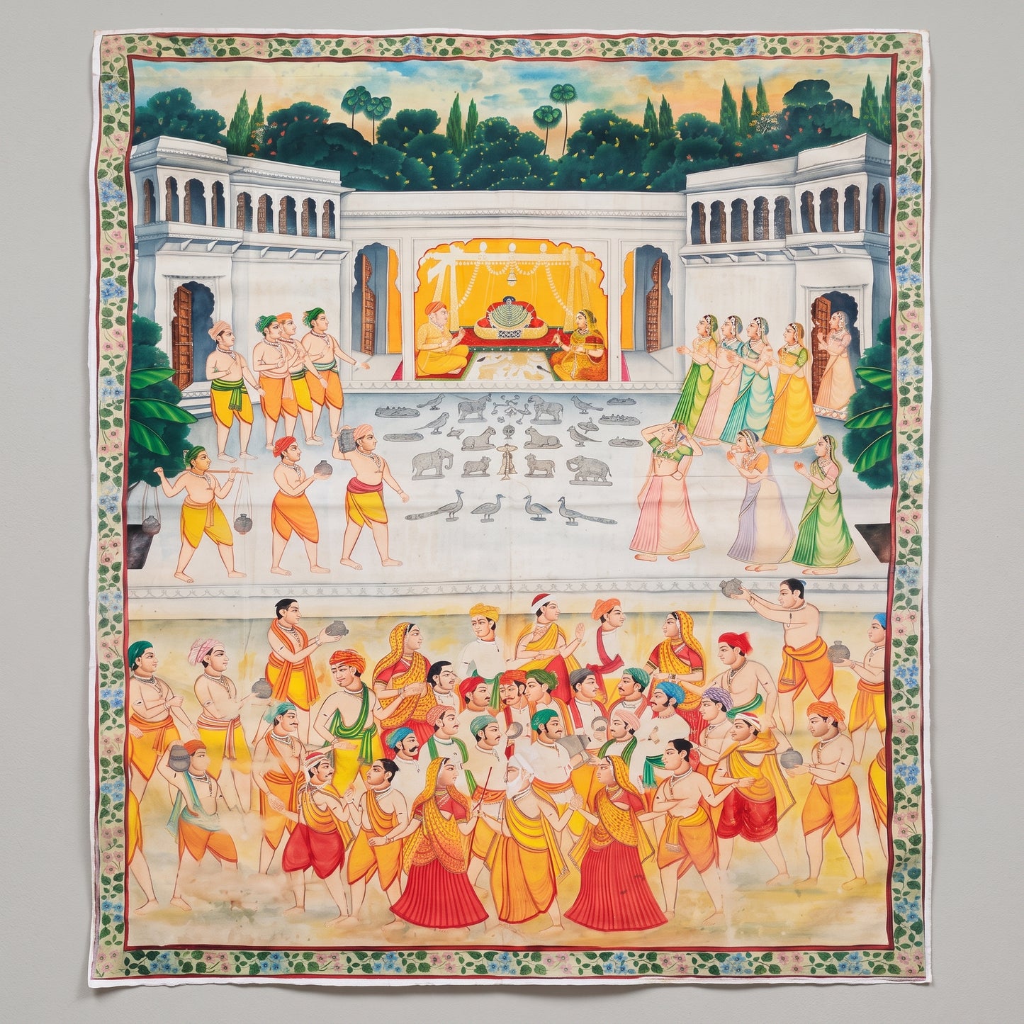 Nandmahotsav Pichwai Painting