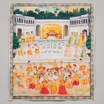 Nandmahotsav Pichwai Painting