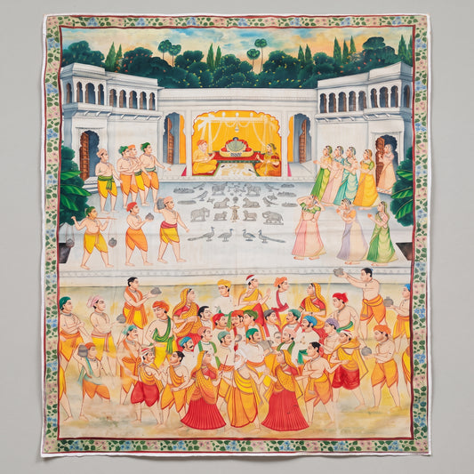 Nandmahotsav Pichwai Painting