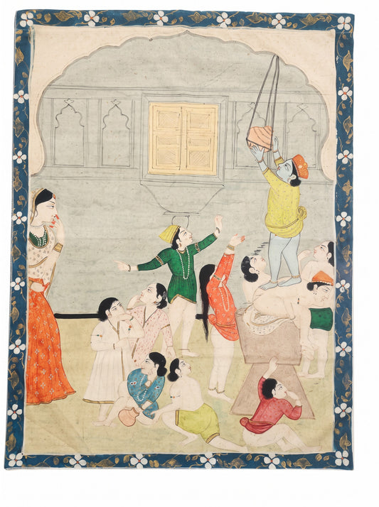 Makhan chori Pichwai Painting