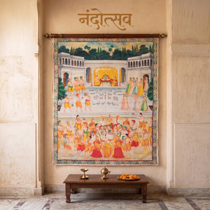 Nandmahotsav Pichwai Painting